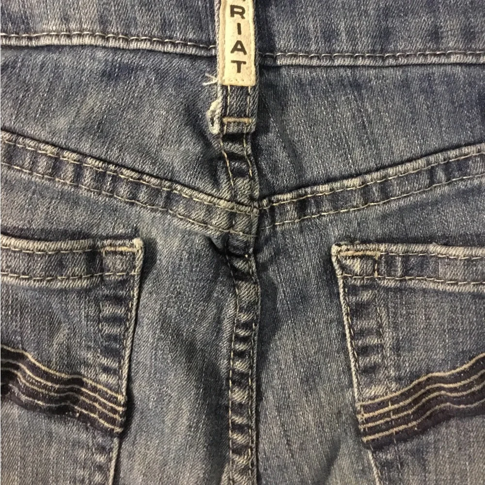Ariat Women's Dark Blue Bootcut Flare and Button Fly